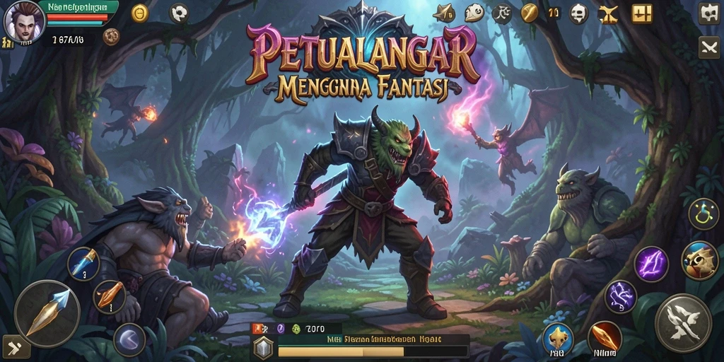 Gameplay seru dan menantang di dunia petualangan.