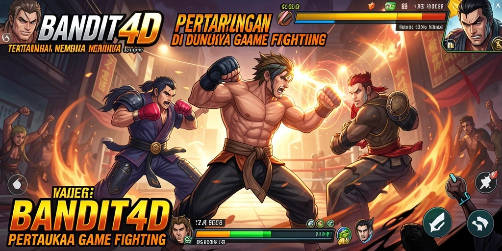 Tangkapan layar BANDIT4D menunjukkan aksi pertarungan yang menegangkan dan seru.