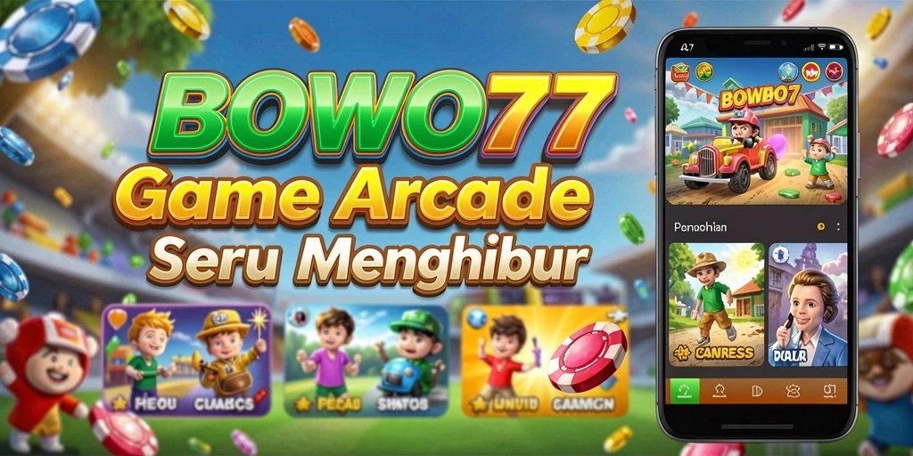 Tangkapan layar BOWO77 menampilkan aksi seru dalam gameplay Arcade.