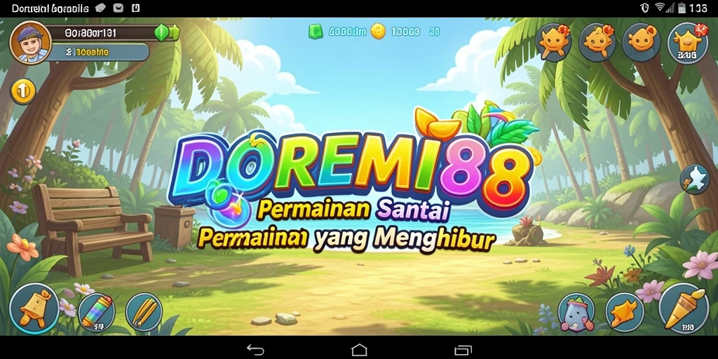 Screenshot DOREMI88 menampilkan gameplay yang ceria dan seru.