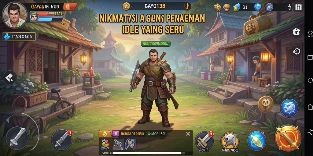 Tampilan gameplay menarik dari GAYO138 yang menampilkan proses Idle.