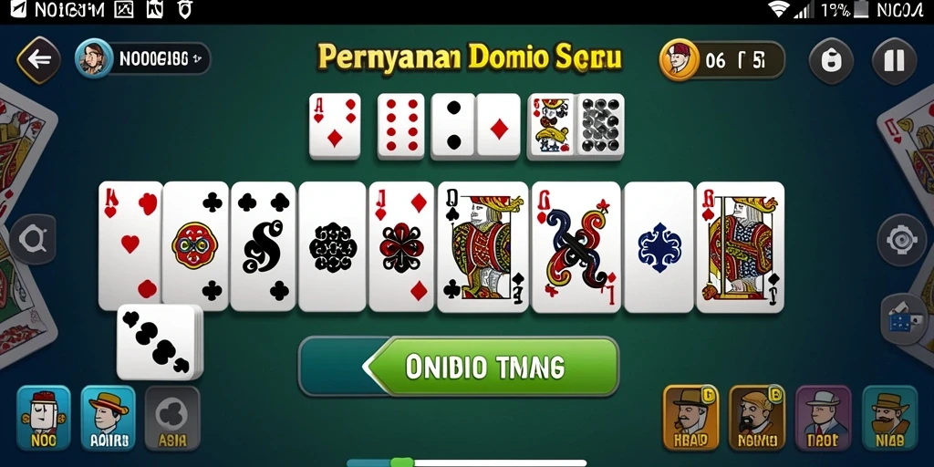 Tampilan gameplay N06 yang seru dan menantang dalam permainan Domino.