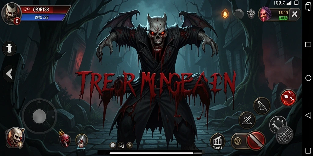 Screenshot menegangkan dari gameplay OBOR138 yang penuh kengerian.