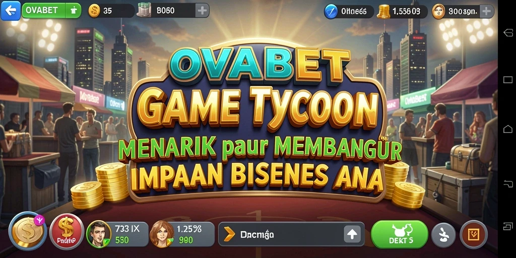 Tampilan gameplay OVABET dengan grafik menarik dan interaksi pengguna