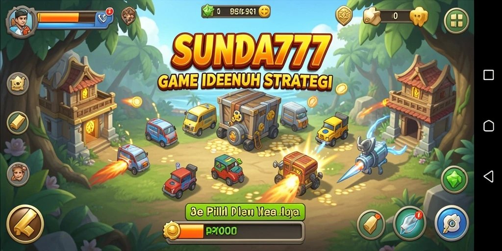 Tangkapan layar SUNDA777 menunjukkan gameplay seru dan strategi Idle.